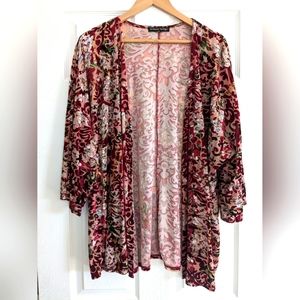 Velvet Burnout Kimono